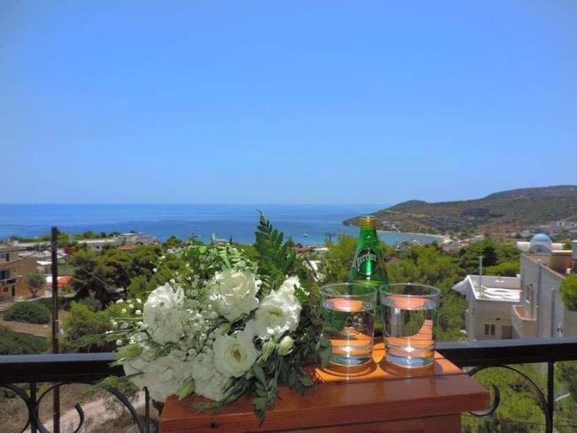 Sunset Rooms Agia Marina  Extérieur photo